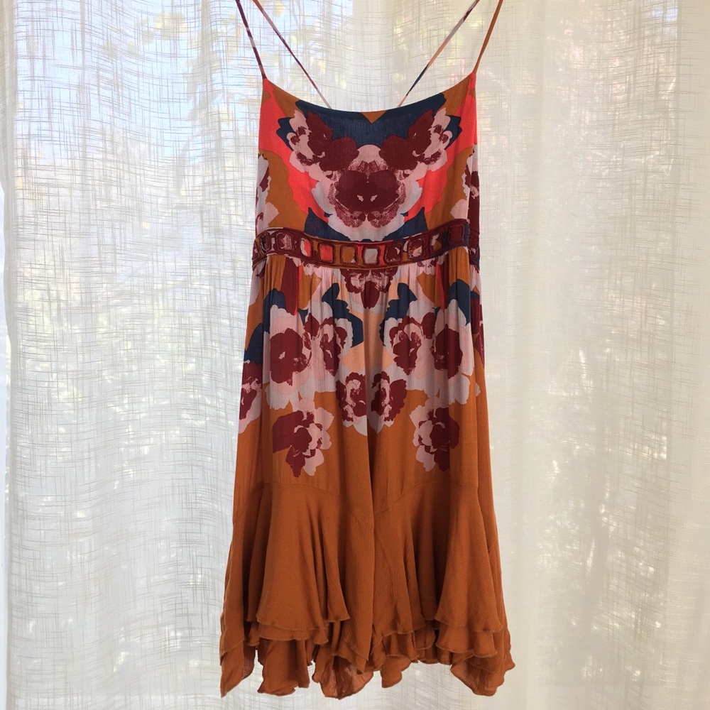 Free People Tassel Tie Dress